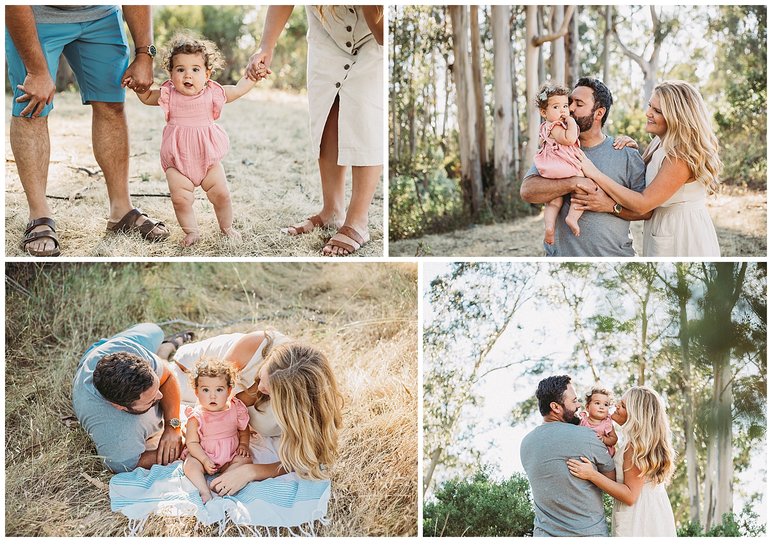 Family Session in the Eucalyptus Groves at Sorich Park.