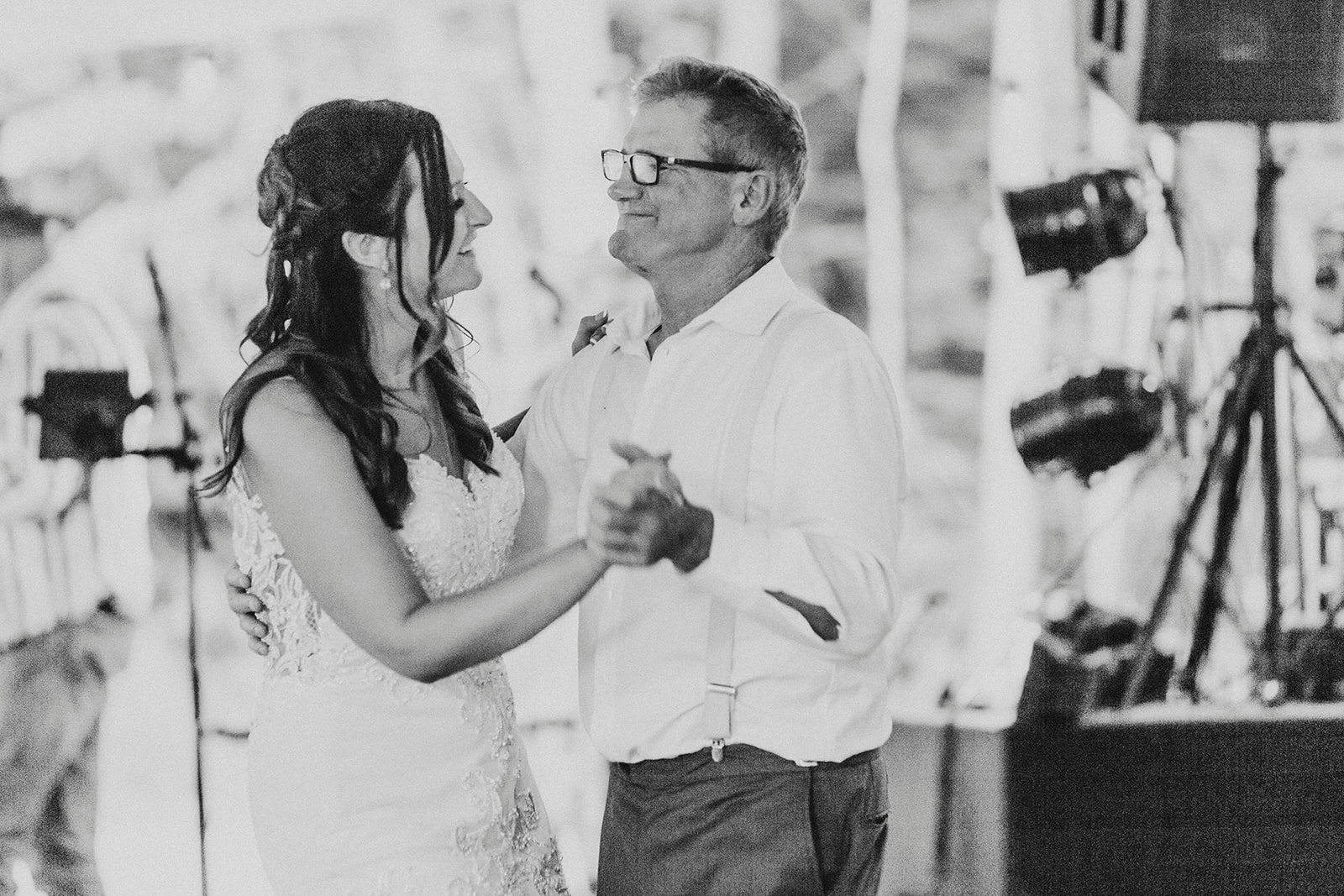 Brides first dance with her father
